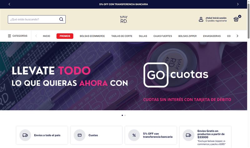 Sitio web de RD